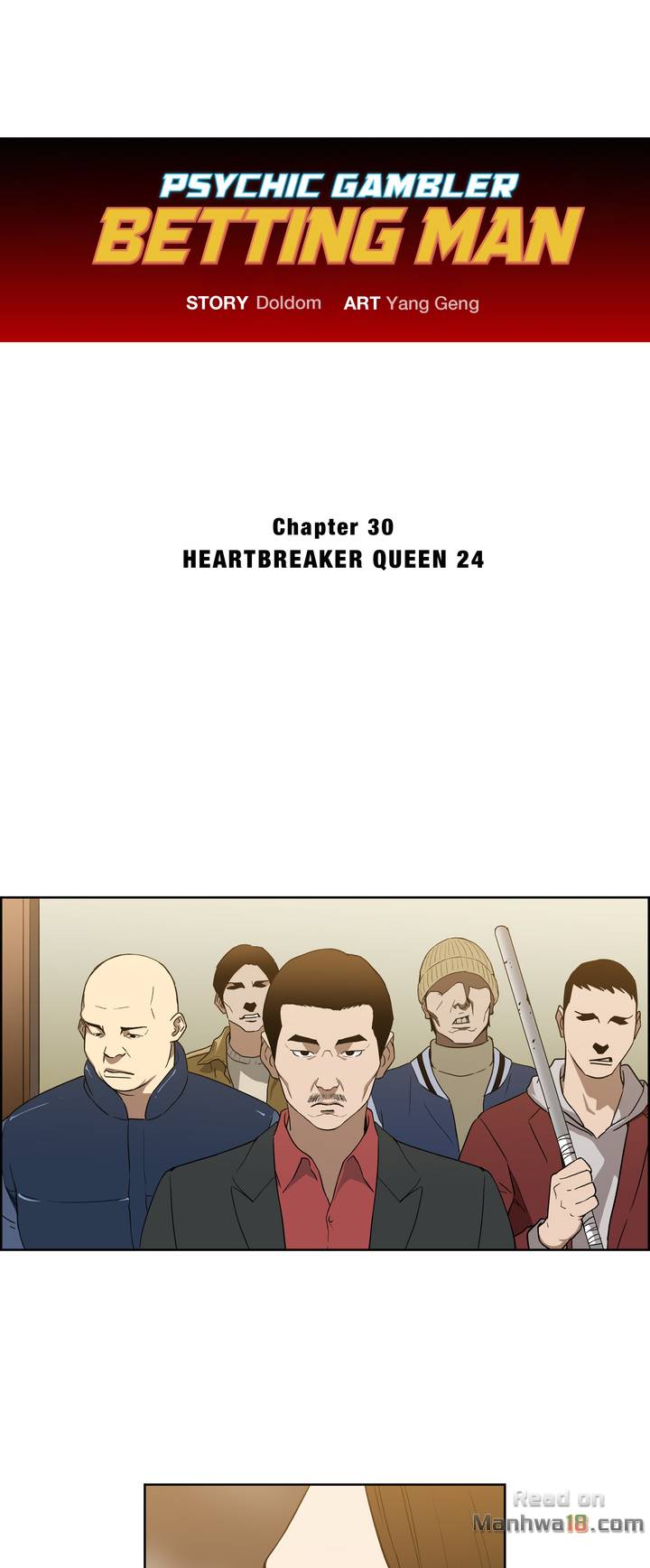 Psychic Gambler: Betting Man Chapter 30 - Manhwa18.com