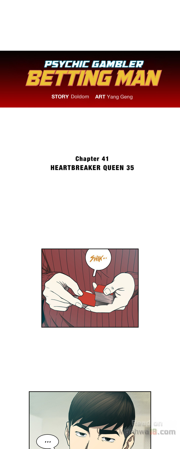 Psychic Gambler: Betting Man Chapter 41 - Manhwa18.com