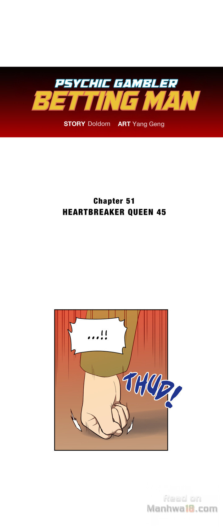 Psychic Gambler: Betting Man Chapter 51 - Manhwa18.com