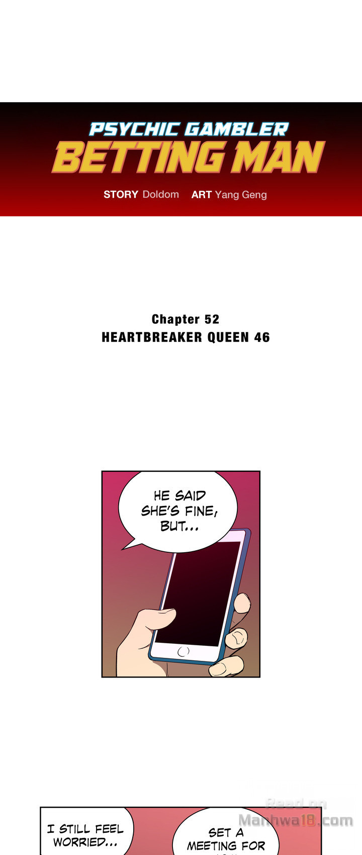 Psychic Gambler: Betting Man Chapter 52 - Manhwa18.com