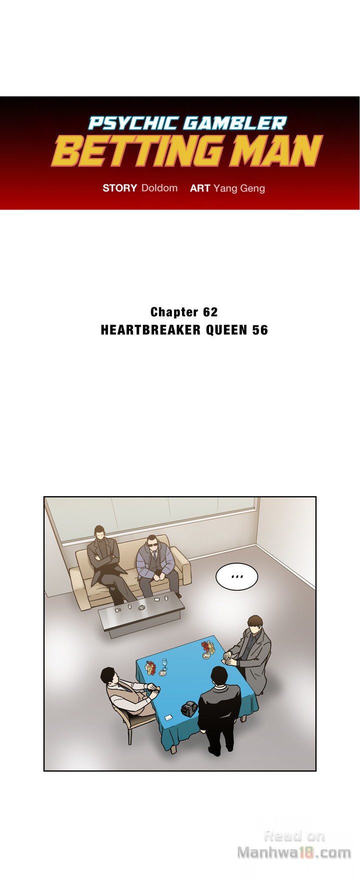 Psychic Gambler: Betting Man Chapter 62 - Manhwa18.com