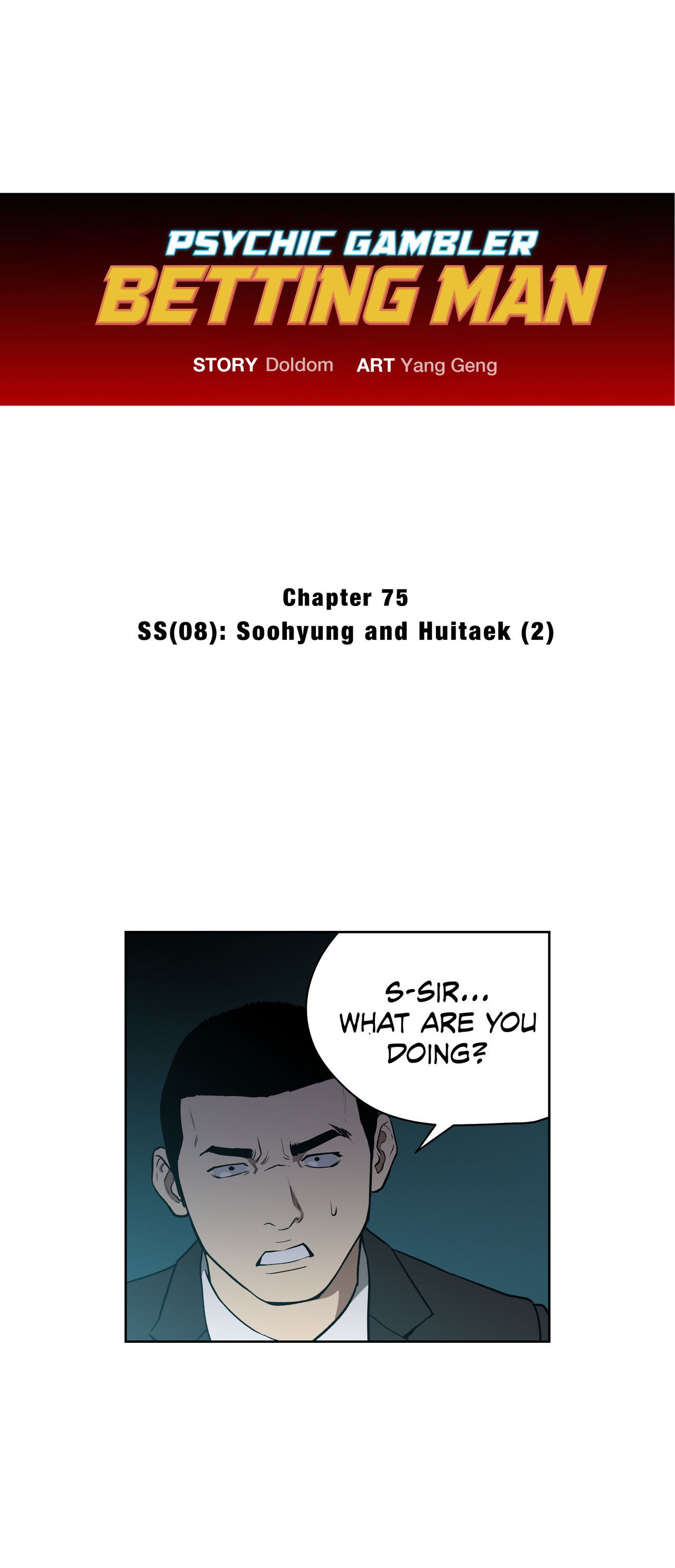 Psychic Gambler: Betting Man Chapter 75 - Manhwa18.com