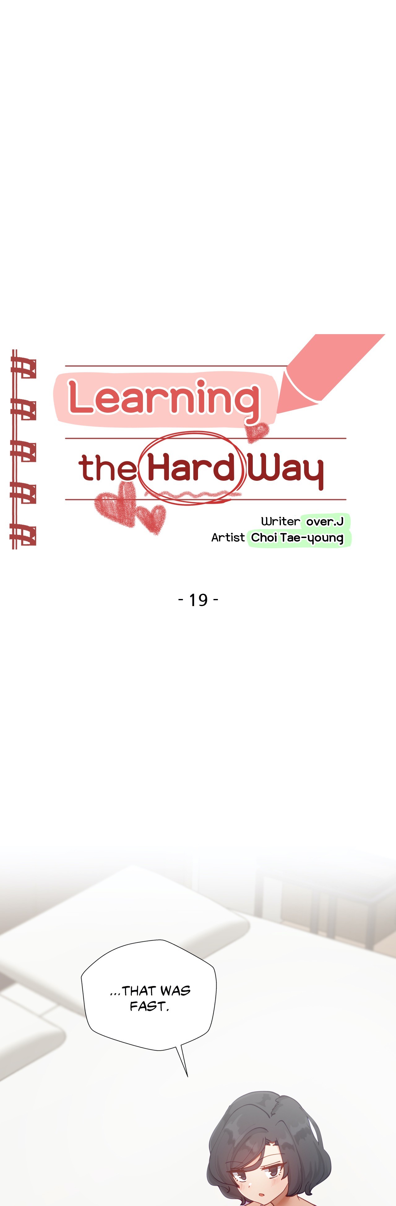 Learning the Hard Way Chapter 19 - Manhwa18.com