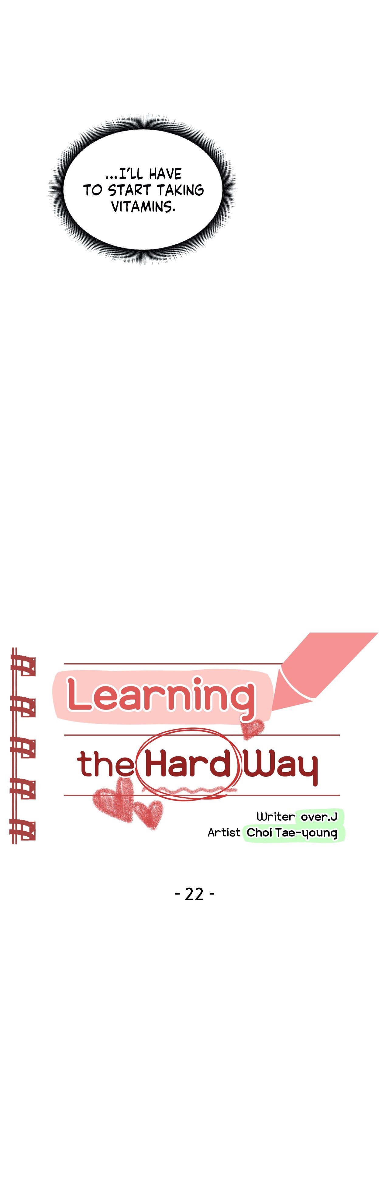 Learning the Hard Way Chapter 22 - Manhwa18.com