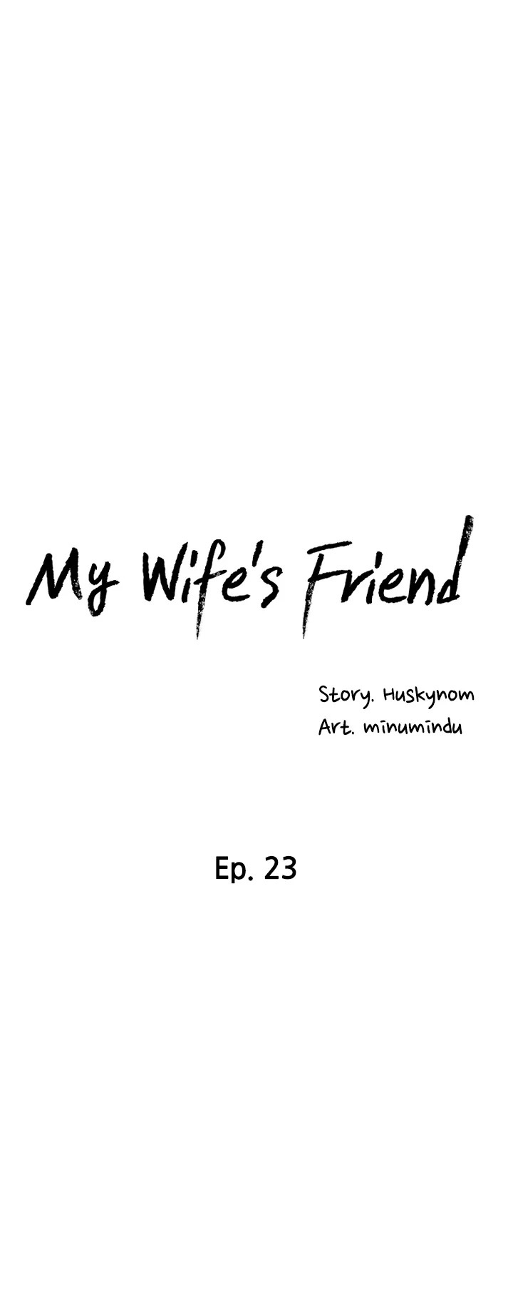 My Wife’s Friend Chapter 23 - Manhwa18.com