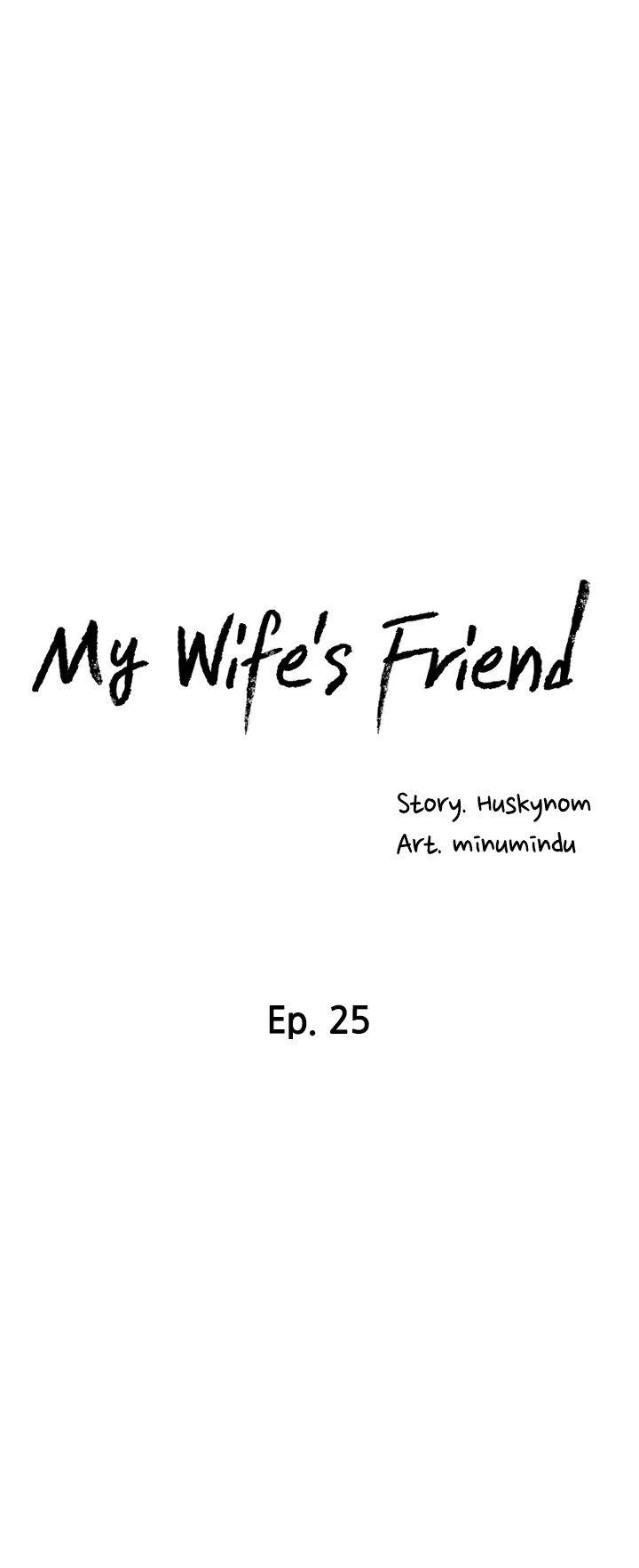 My Wife’s Friend Chapter 25 - Manhwa18.com