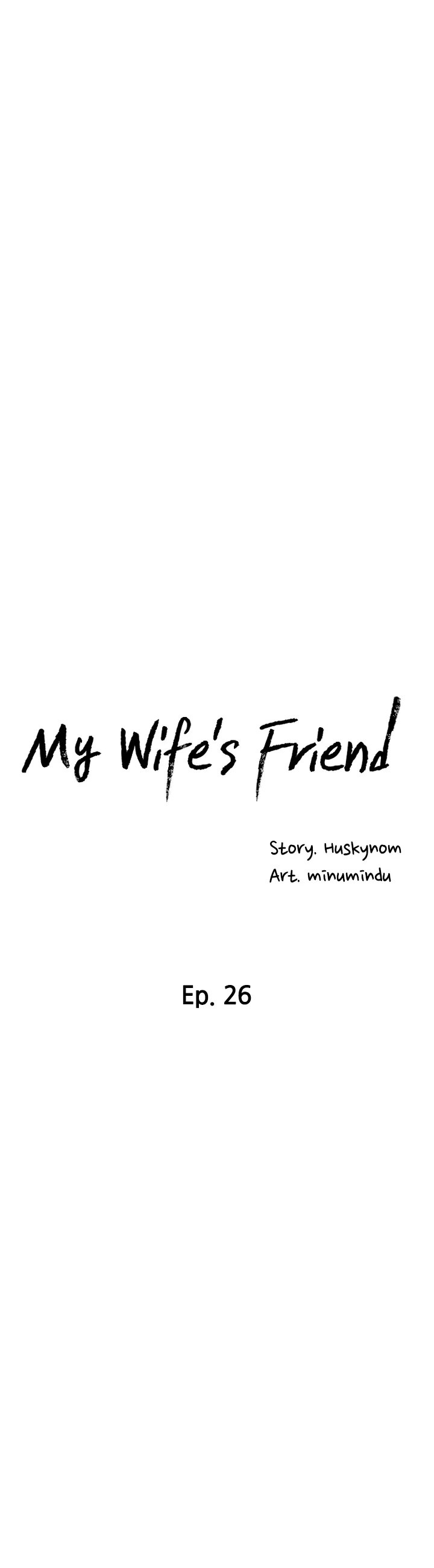 My Wife’s Friend Chapter 26 - Manhwa18.com