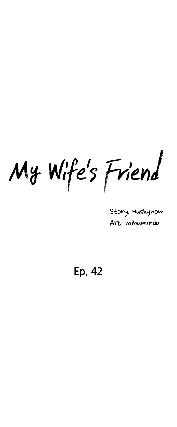 My Wife’s Friend Chapter 42 - Manhwa18.com