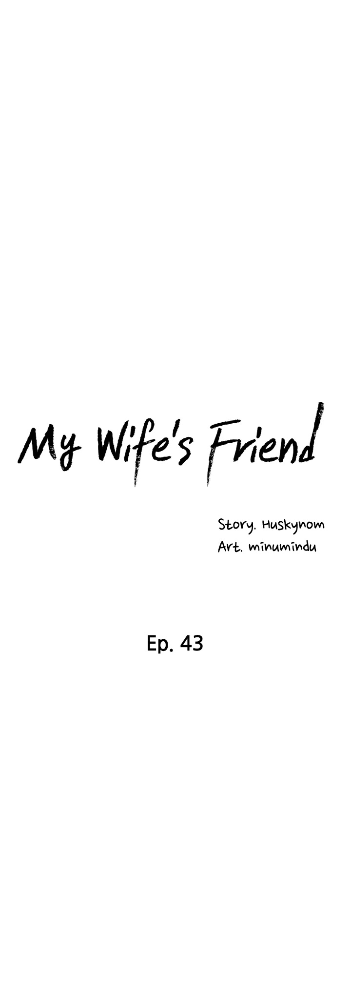 My Wife’s Friend Chapter 43 - Manhwa18.com