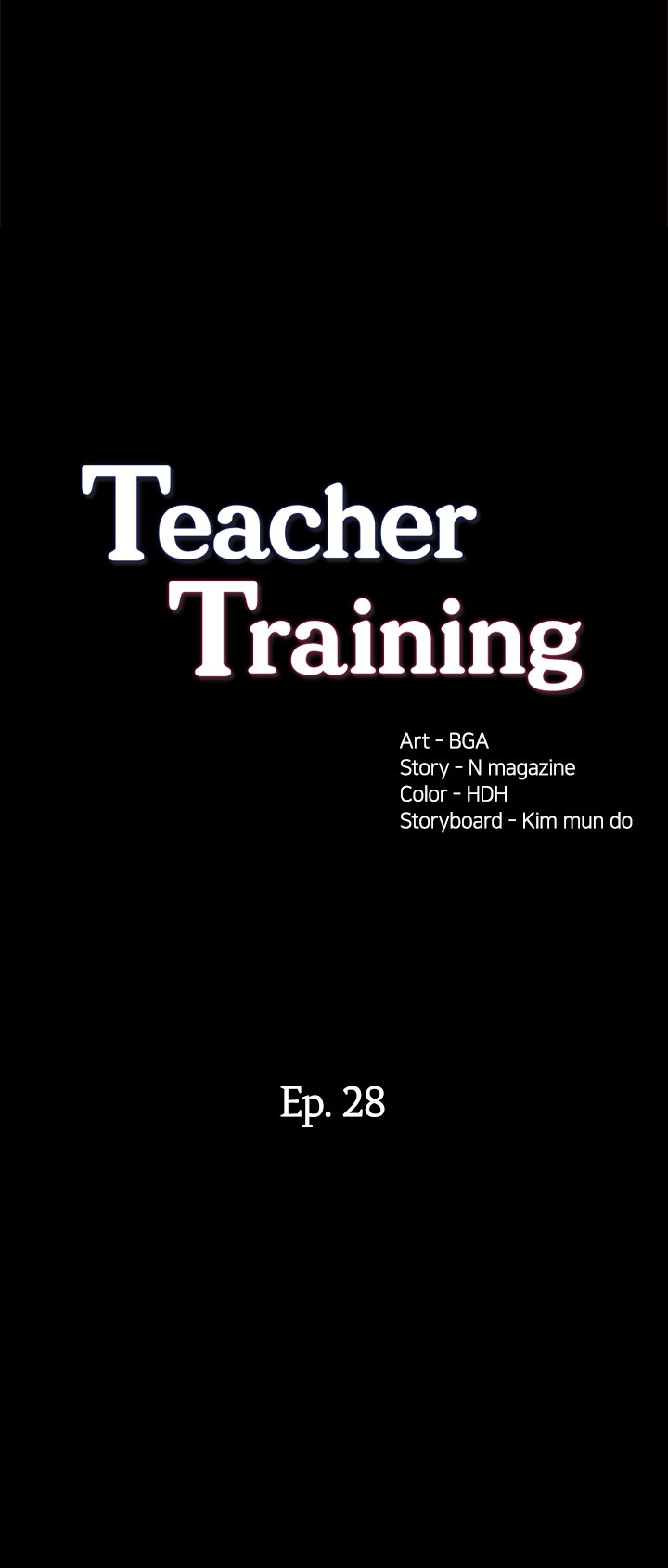 Teacher Training Chapter 28 - Manhwa18.com