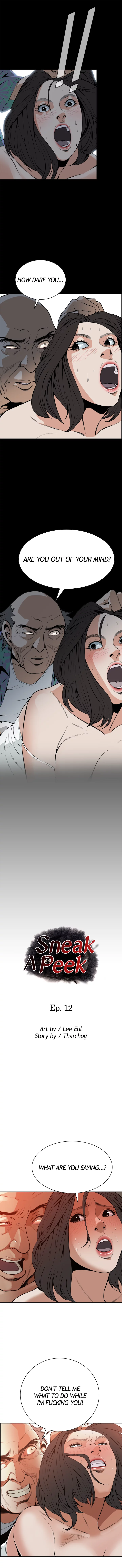 Sneak a Peek Chapter 12 - Manhwa18.com