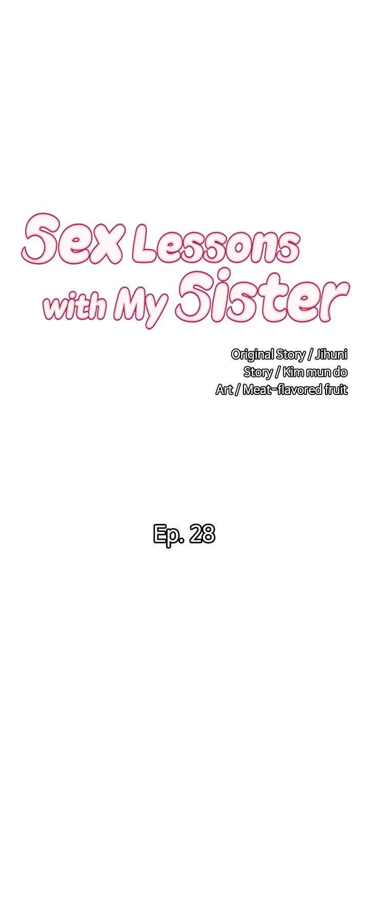 Sister’s Sex Education Chapter 28 - Manhwa18.com