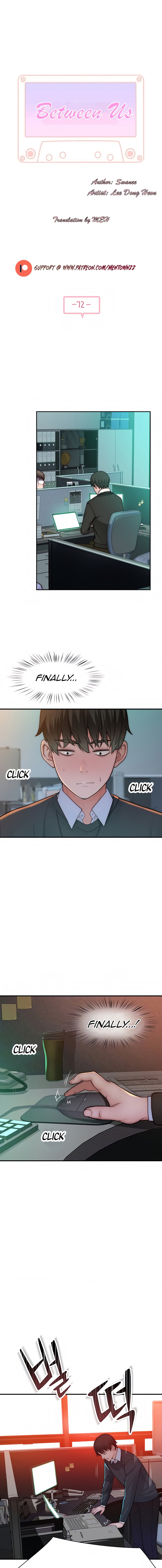 Between Us Engsub Chapter 72 - Manhwa18.com