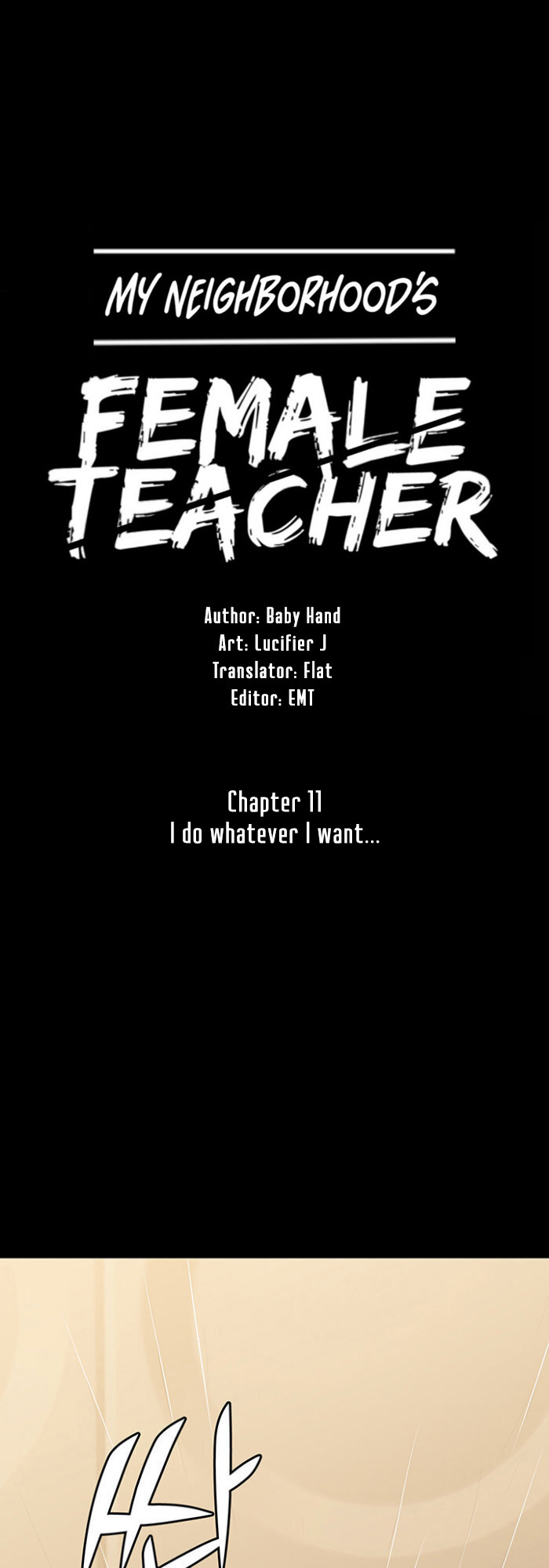 My neighborhood female teacher Engsub Chapter 11 - Manhwa18.com