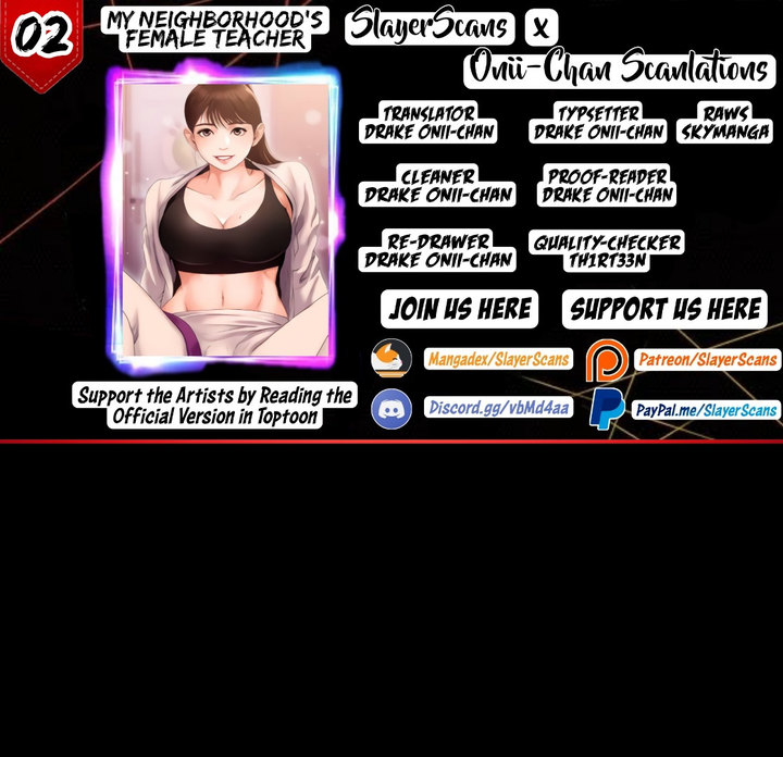 My neighborhood female teacher Engsub Chapter 2 - Manhwa18.com