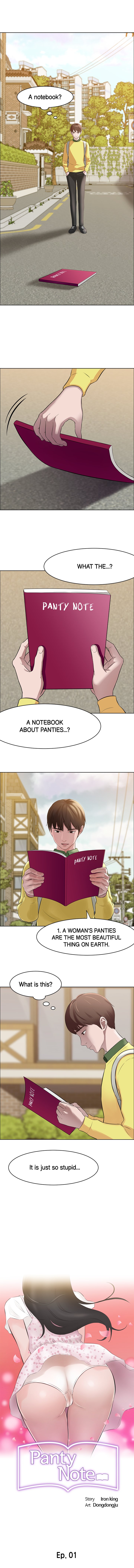 Panty Note Manhwa Chapter 1 - Manhwa18.com