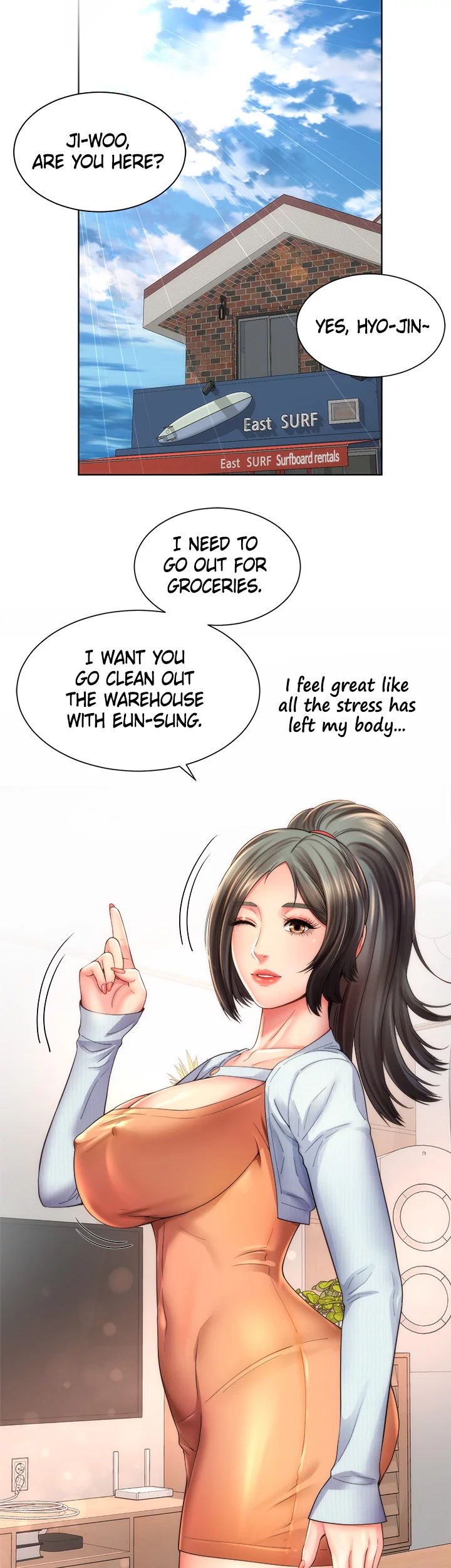 Beach Goddess Engsub Chapter 34 - Manhwa18.com