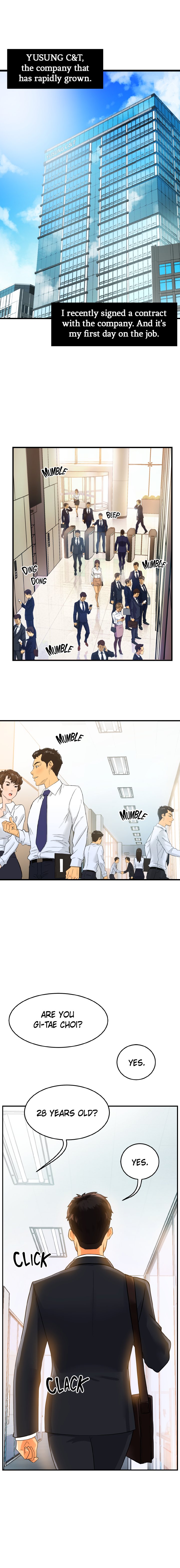 Teamleader, This is a report Engsub Chapter 1 - Manhwa18.com