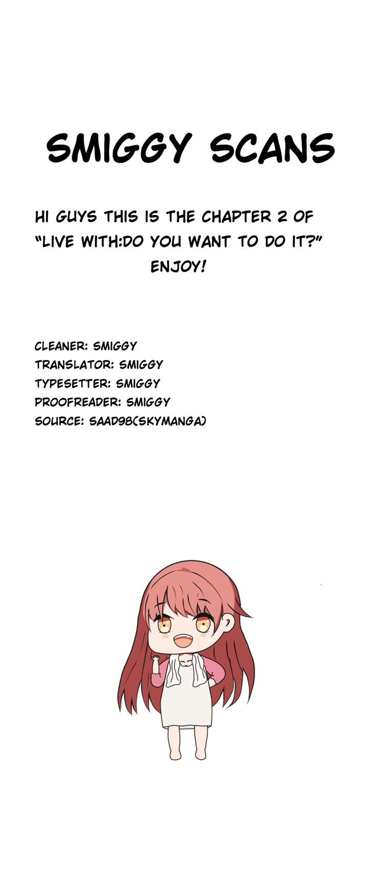 Live With Do You Want To Do It Chapter 2 - Manhwa18.com