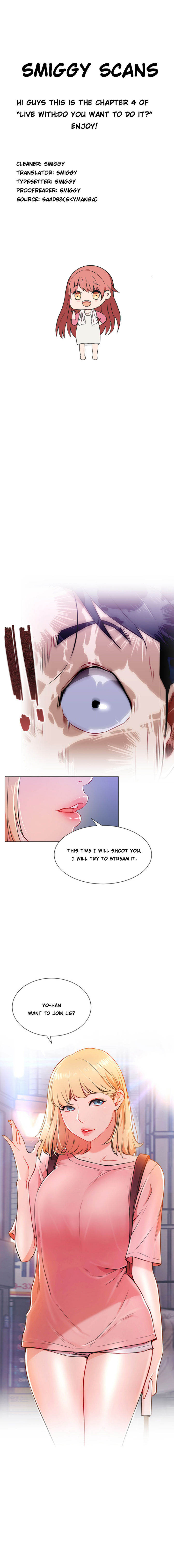 Live With Do You Want To Do It Chapter 4 - Manhwa18.com