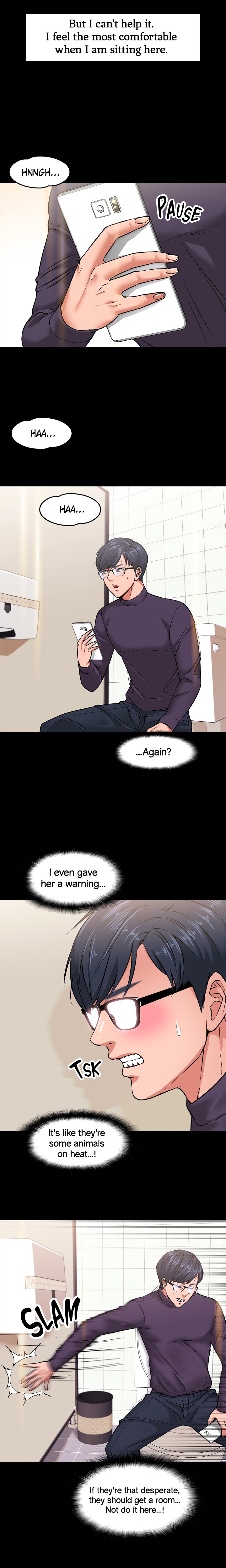 Professor, are you just going to look at me Engsub Chapter 1 - Manhwa18.com