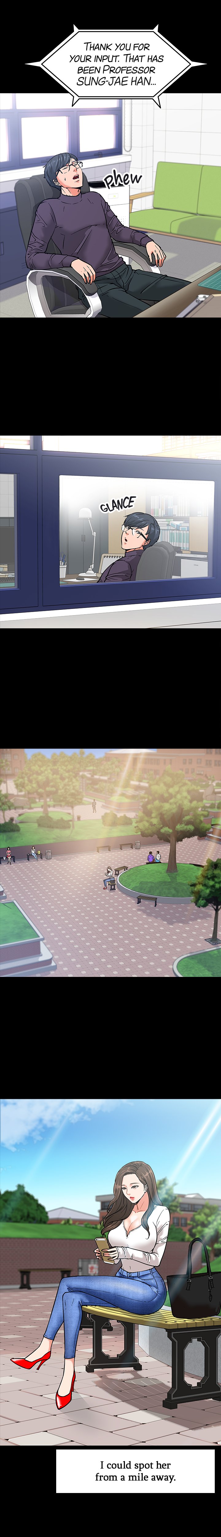 Professor, are you just going to look at me Engsub Chapter 2 - Manhwa18.com