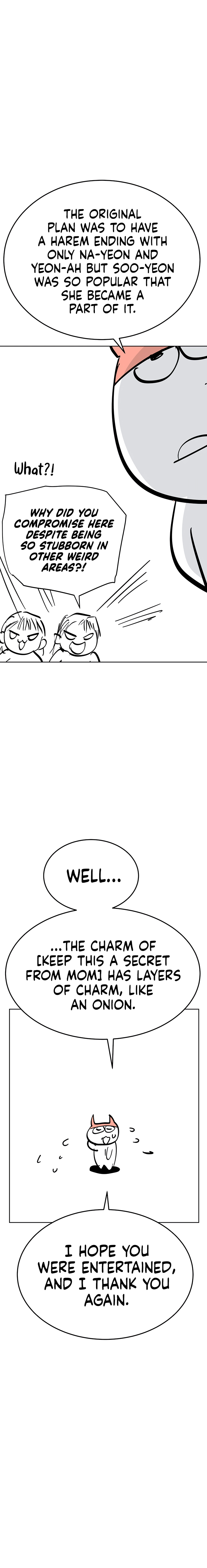 Keep it a secret from your mother Chapter 100.5 - Manhwa18.com