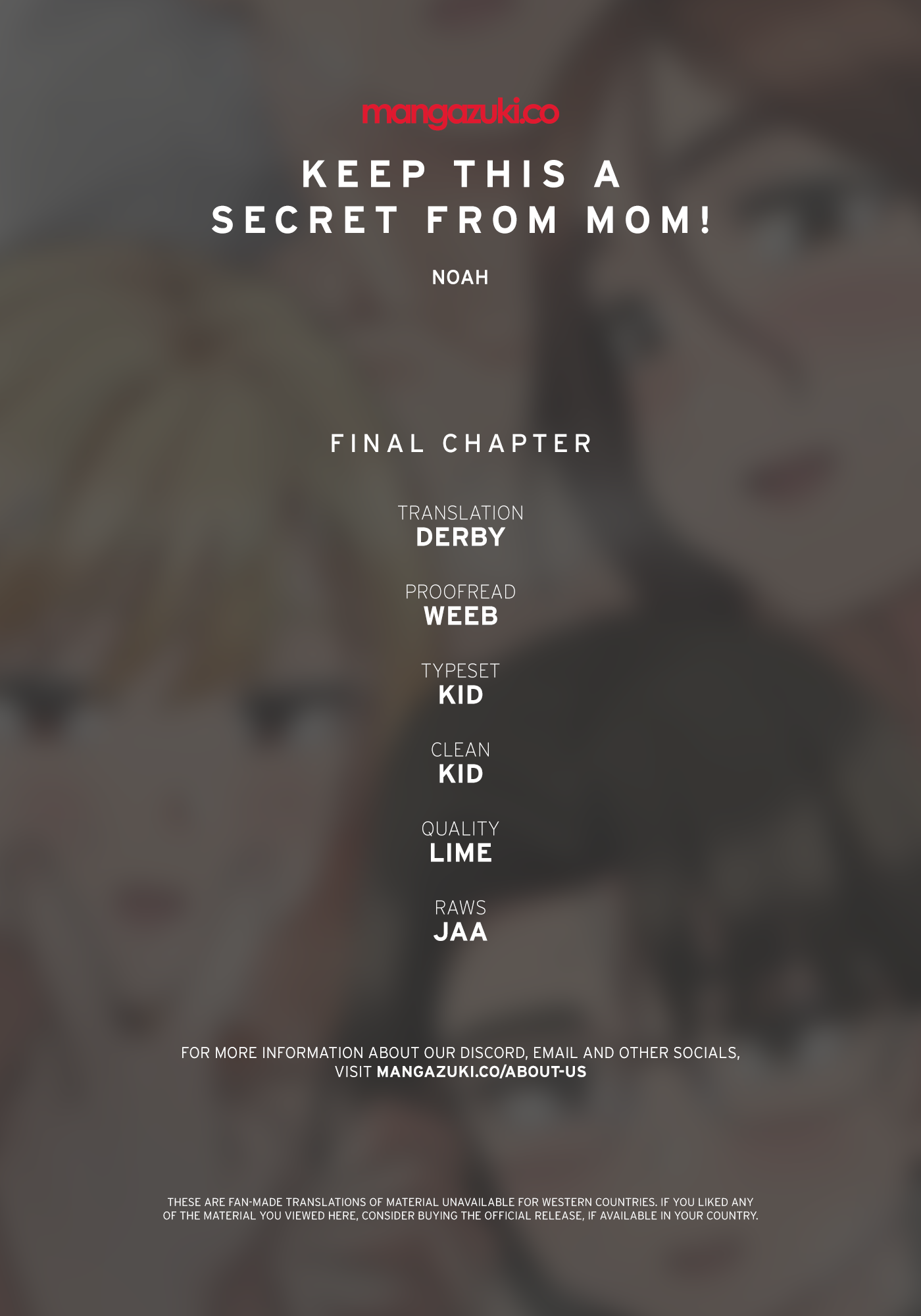 Keep it a secret from your mother Chapter 100 - Manhwa18.com