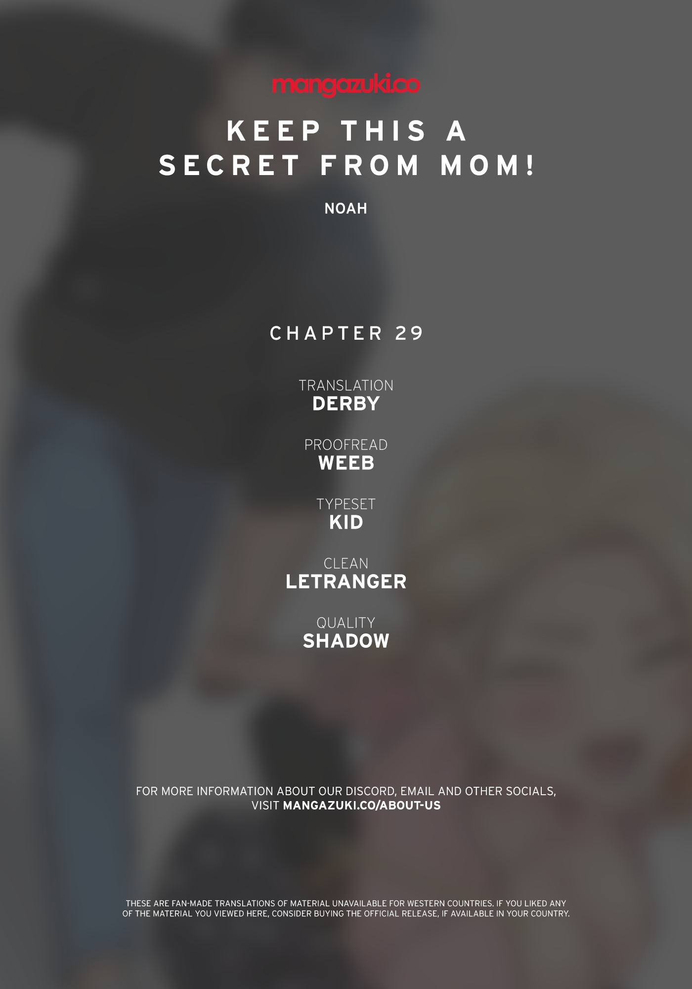 Keep it a secret from your mother Chapter 29 - Manhwa18.com