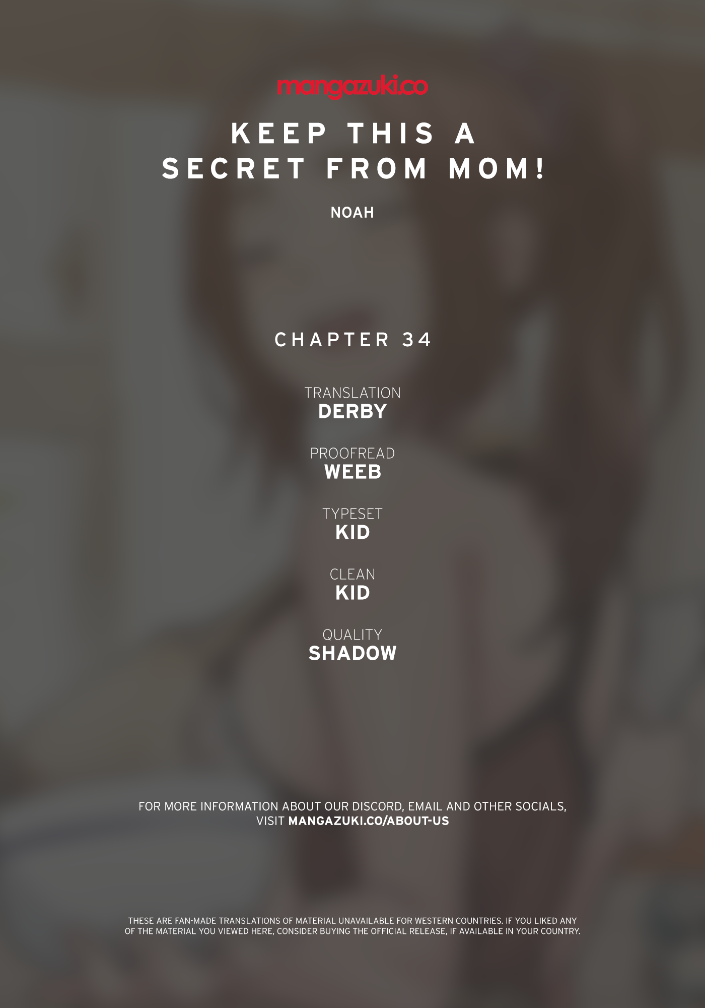 Keep it a secret from your mother Chapter 34 - Manhwa18.com