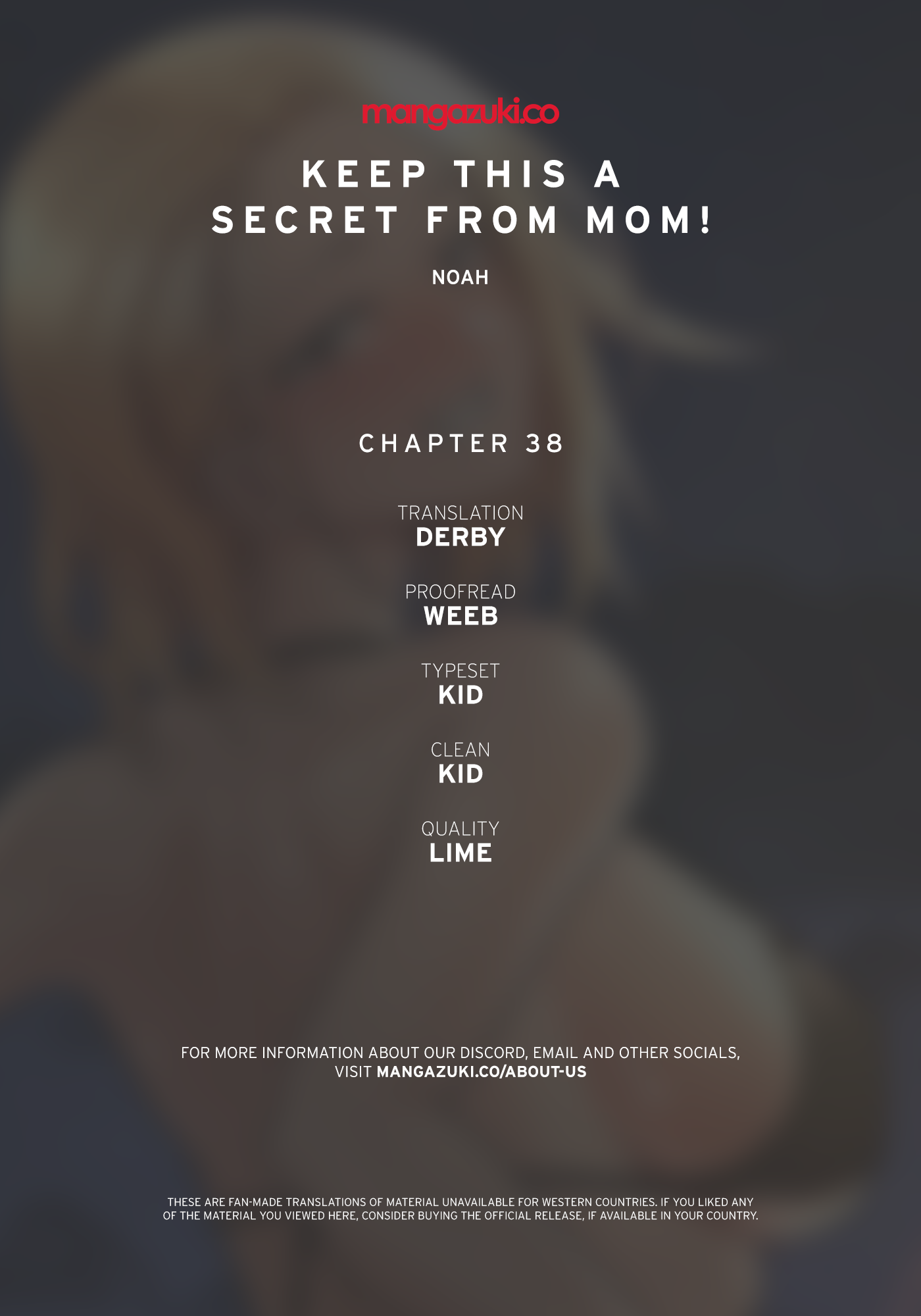 Keep it a secret from your mother Chapter 38 - Manhwa18.com