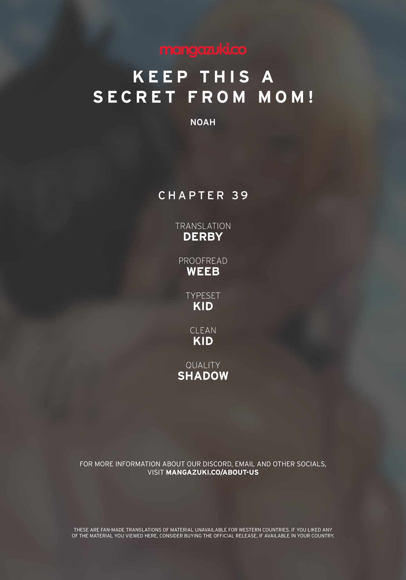 Keep it a secret from your mother Chapter 39 - Manhwa18.com