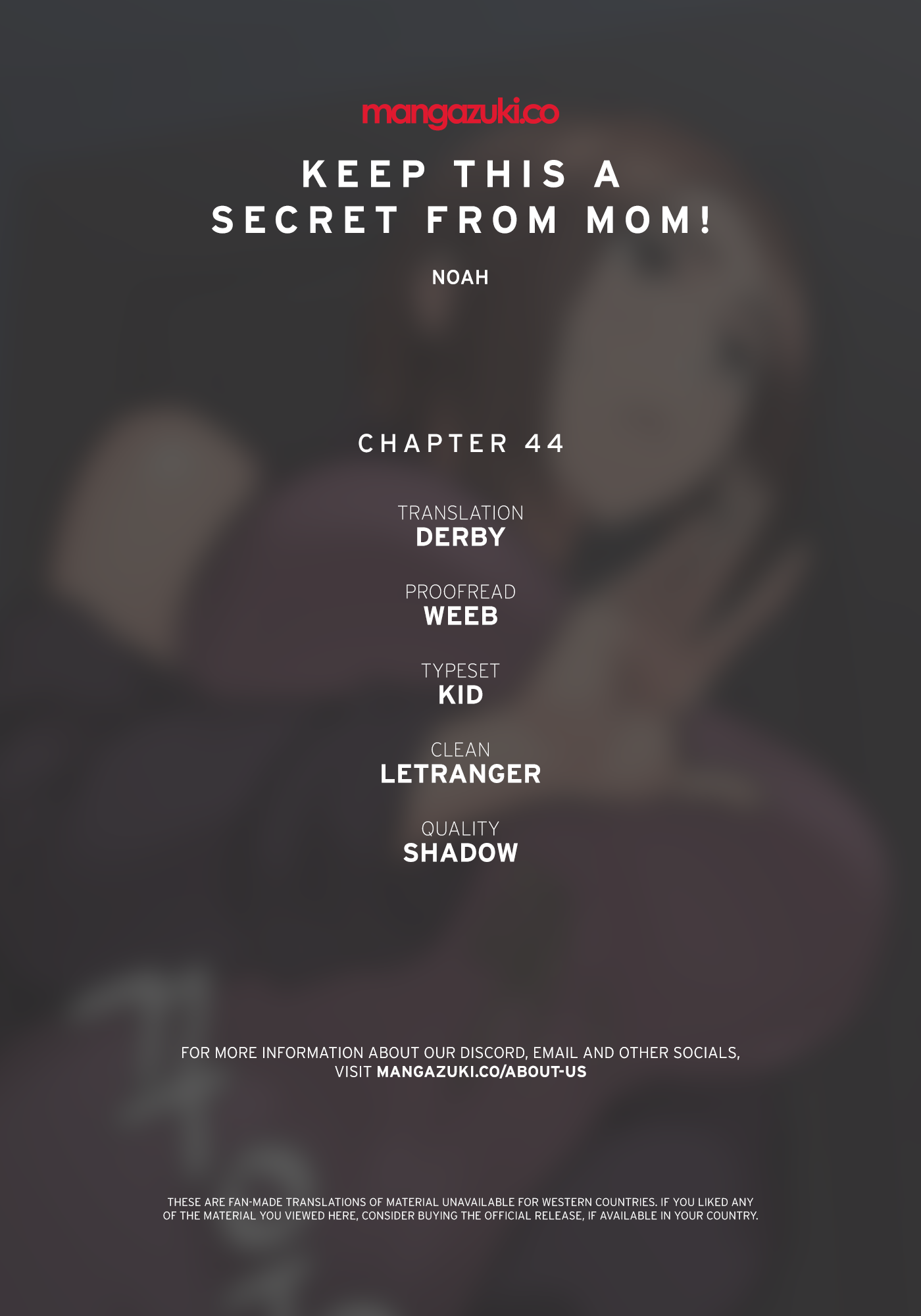 Keep it a secret from your mother Chapter 44 - Manhwa18.com