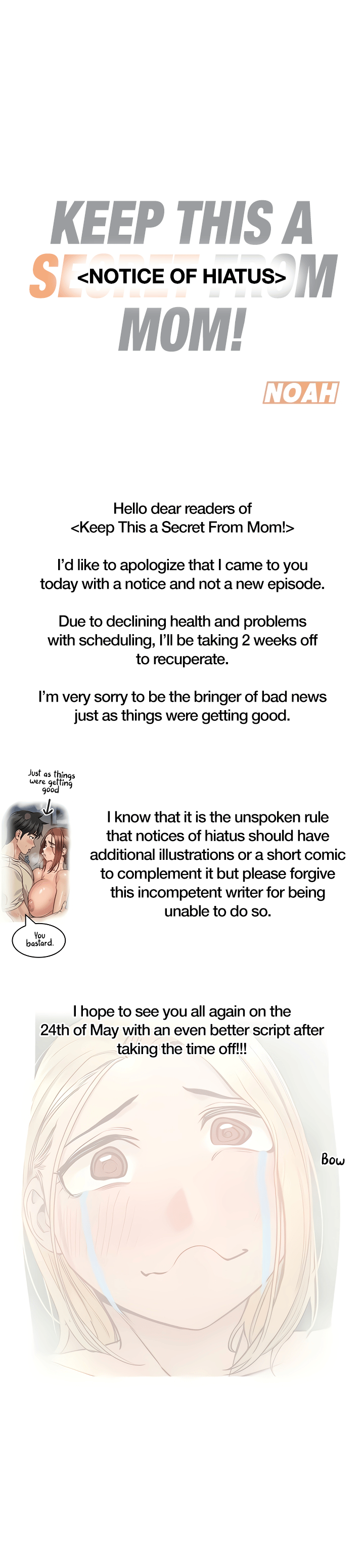 Keep it a secret from your mother Chapter 47.5 - Manhwa18.com