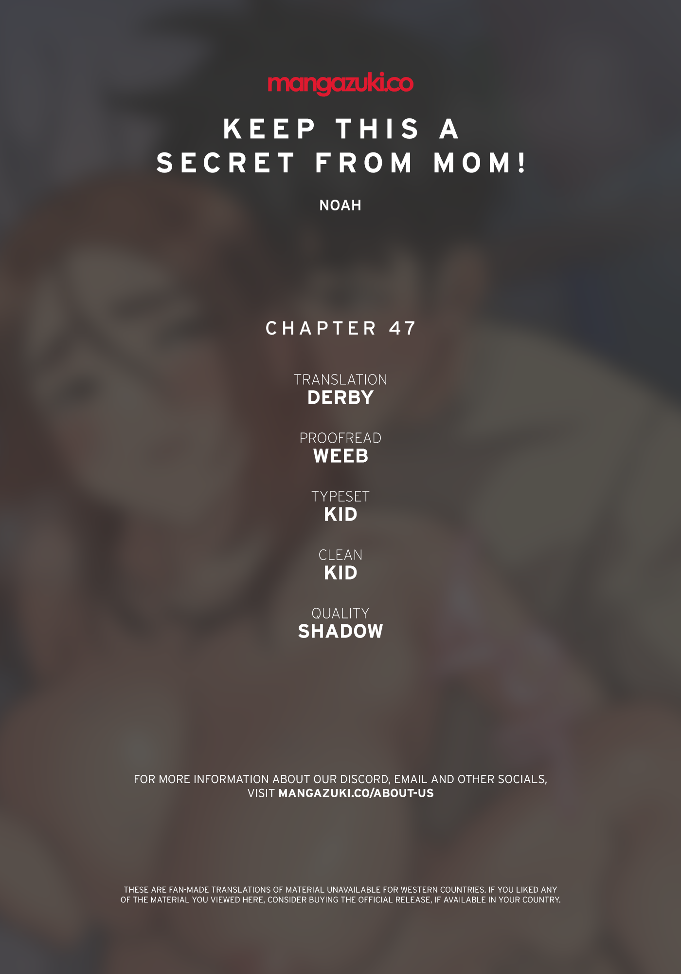 Keep it a secret from your mother Chapter 47 - Manhwa18.com