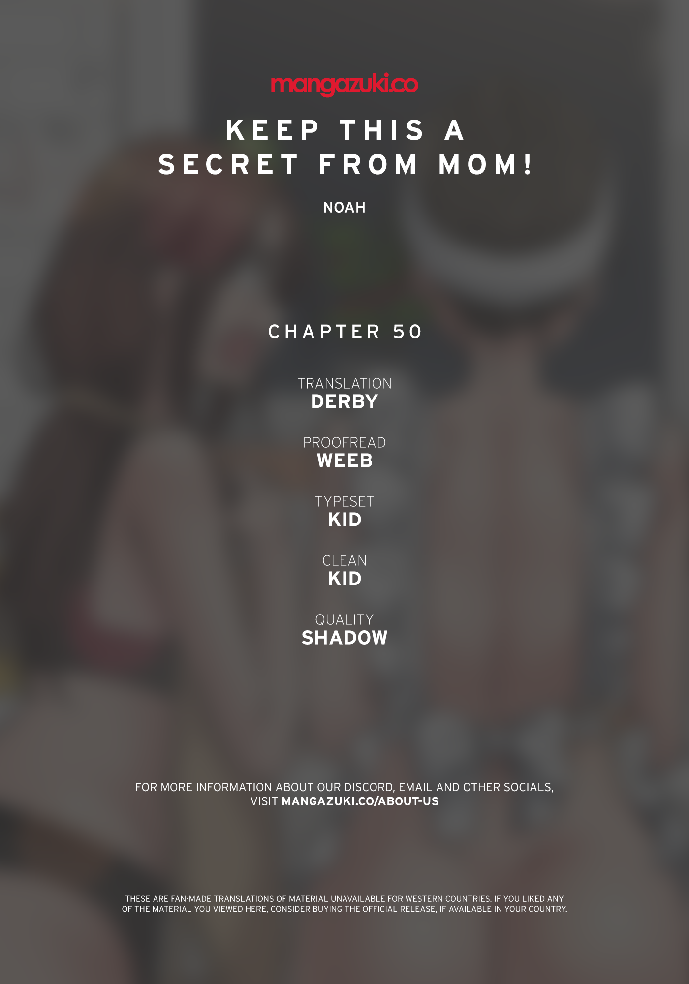 Keep it a secret from your mother Chapter 50 - Manhwa18.com