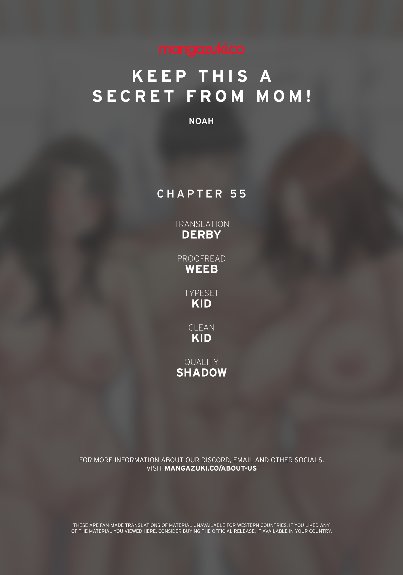 Keep it a secret from your mother Chapter 55 - Manhwa18.com