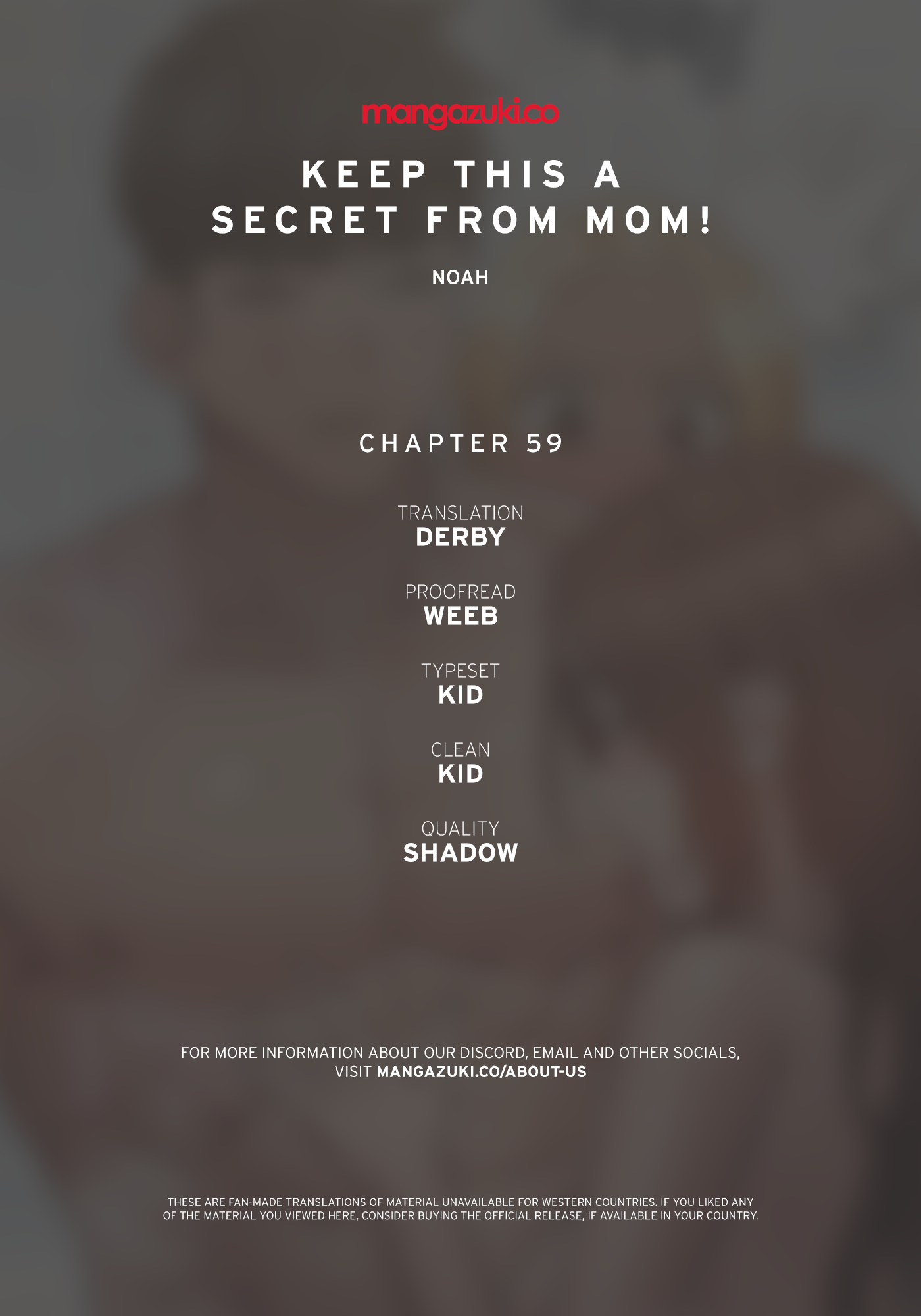 Keep it a secret from your mother Chapter 59 - Manhwa18.com