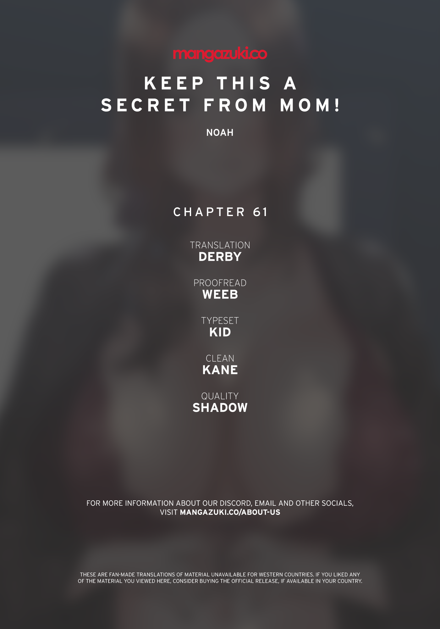 Keep it a secret from your mother Chapter 61 - Manhwa18.com
