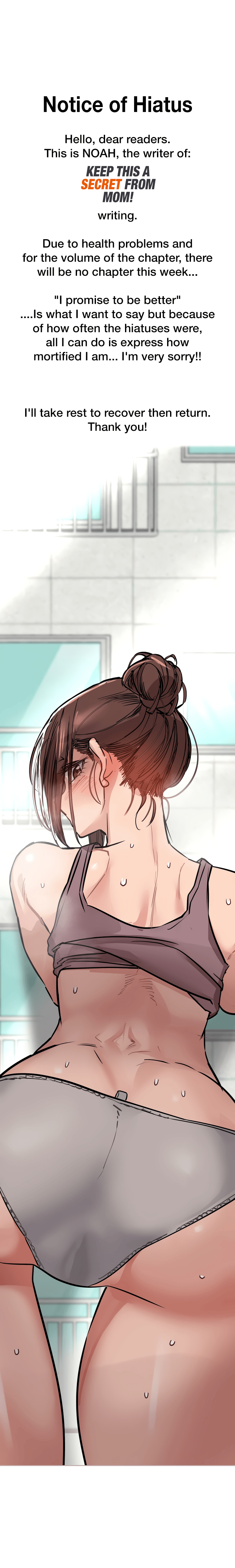 Keep it a secret from your mother Chapter 62.5 - Manhwa18.com