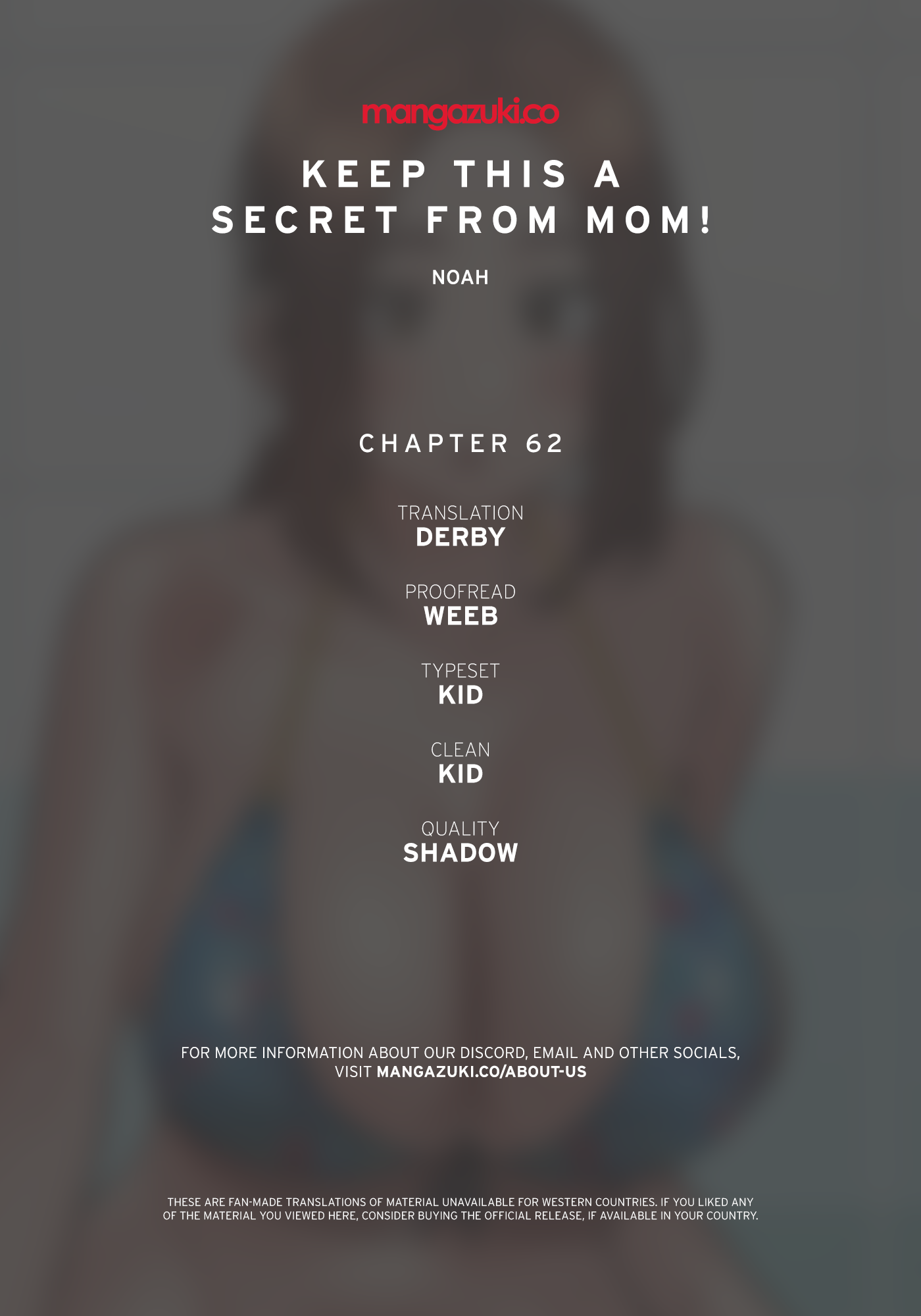 Keep it a secret from your mother Chapter 62 - Manhwa18.com