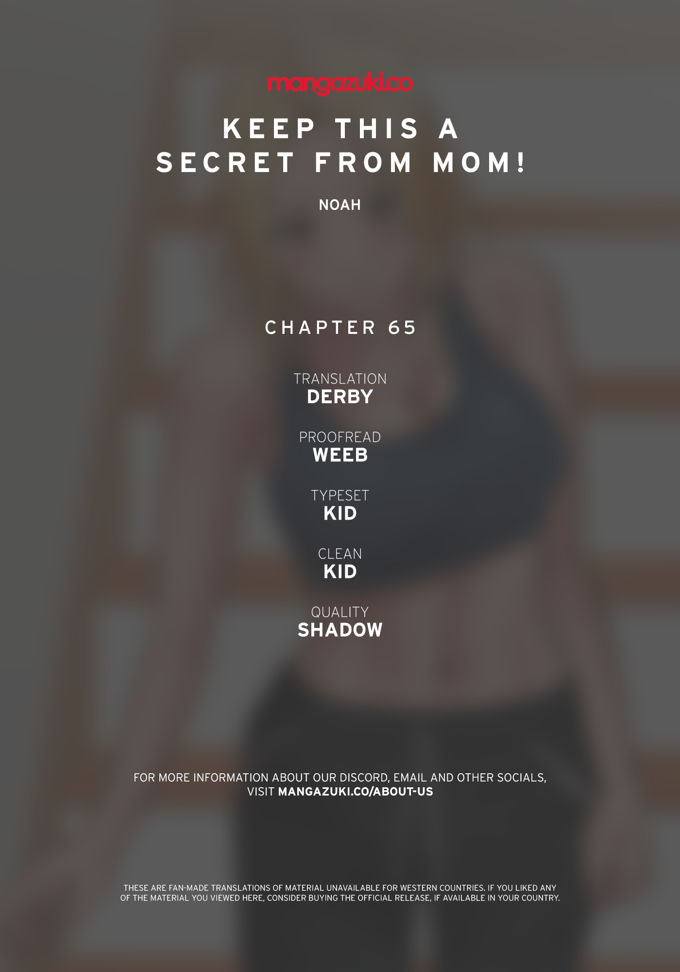 Keep it a secret from your mother Chapter 65 - Manhwa18.com