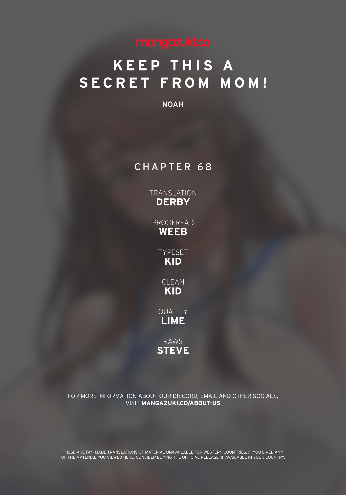 Keep it a secret from your mother Chapter 68 - Manhwa18.com