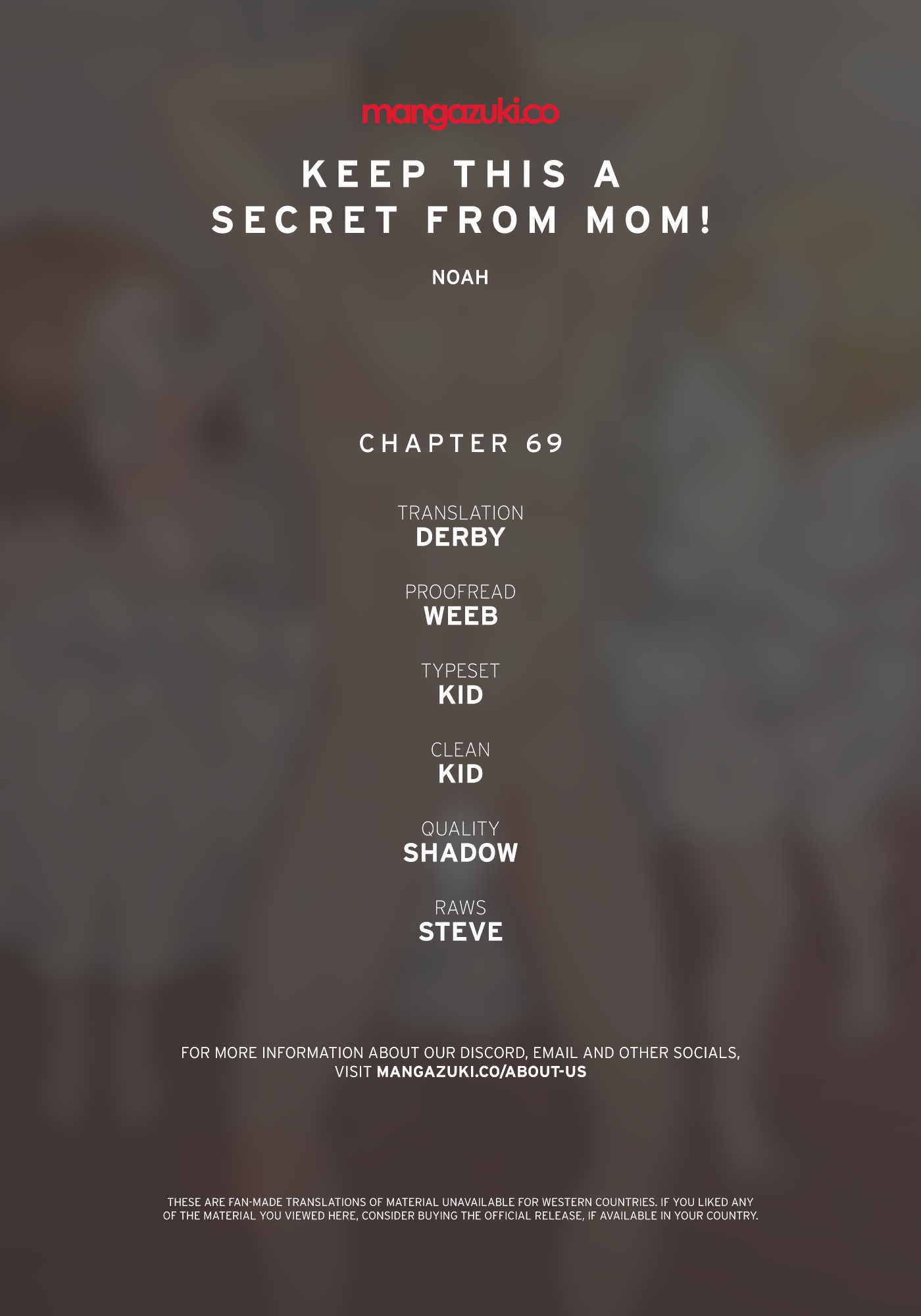 Keep it a secret from your mother Chapter 69 - Manhwa18.com