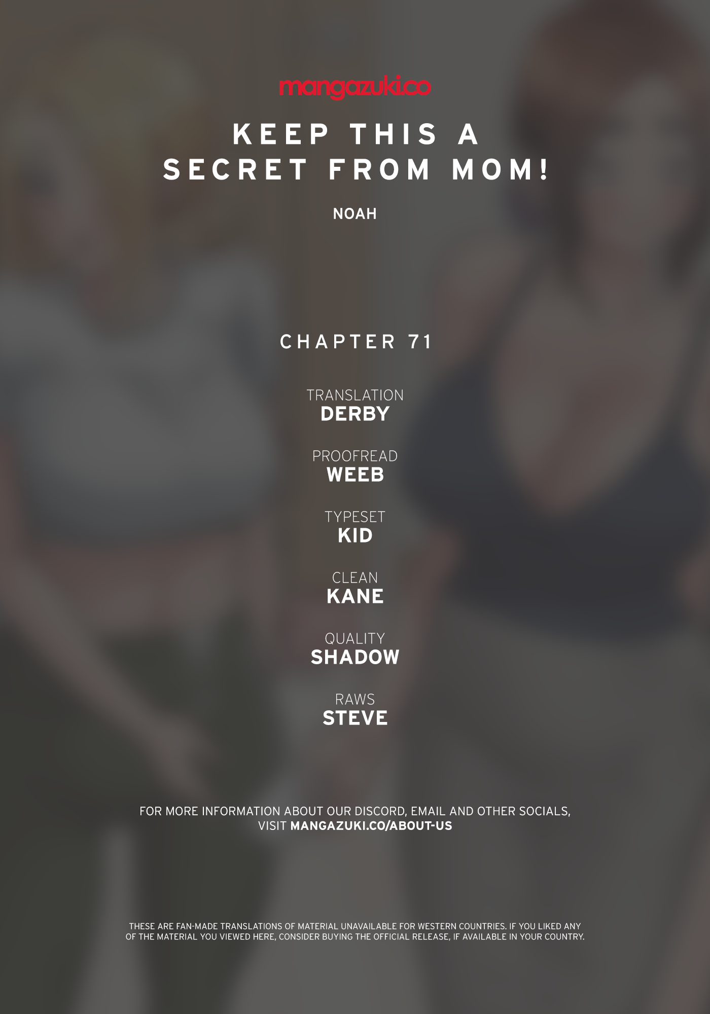 Keep it a secret from your mother Chapter 71 - Manhwa18.com