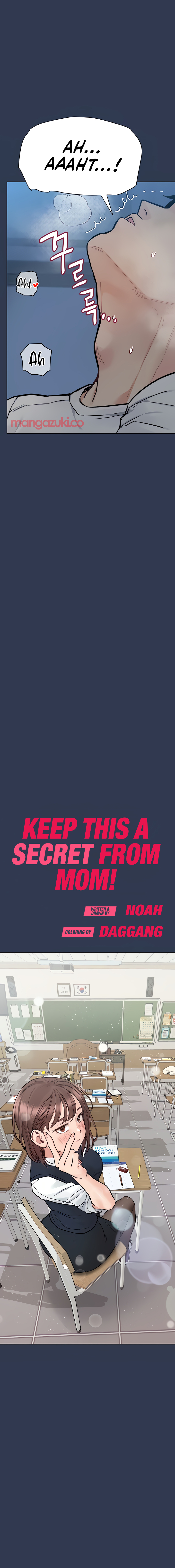 Keep it a secret from your mother Chapter 76 - Manhwa18.com