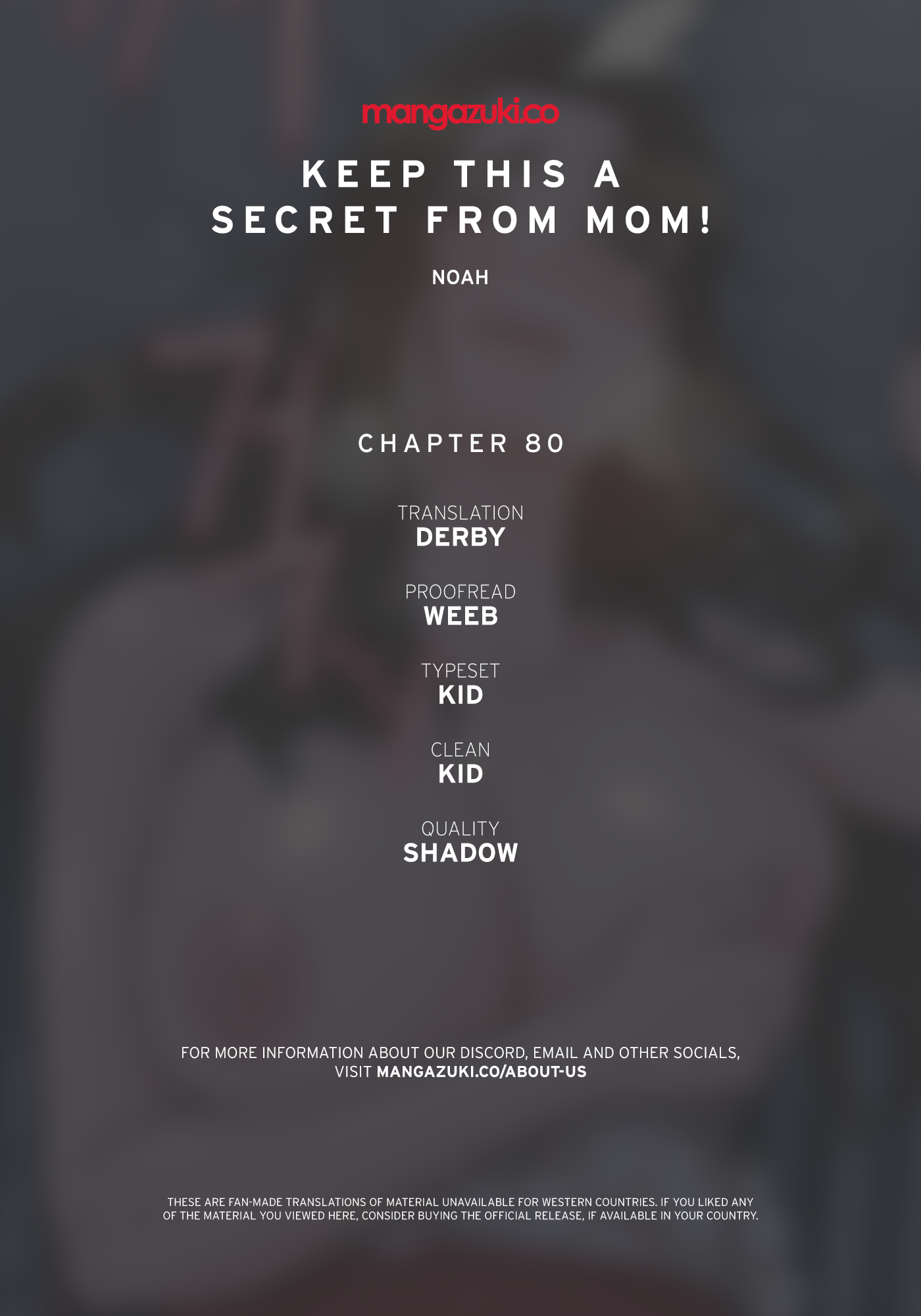 Keep it a secret from your mother Chapter 80 - Manhwa18.com
