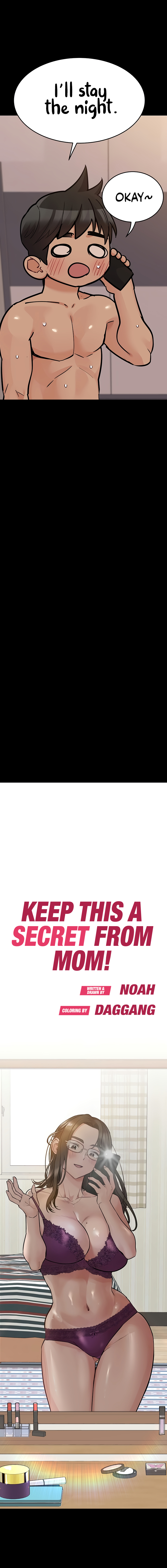 Keep it a secret from your mother Chapter 81 - Manhwa18.com