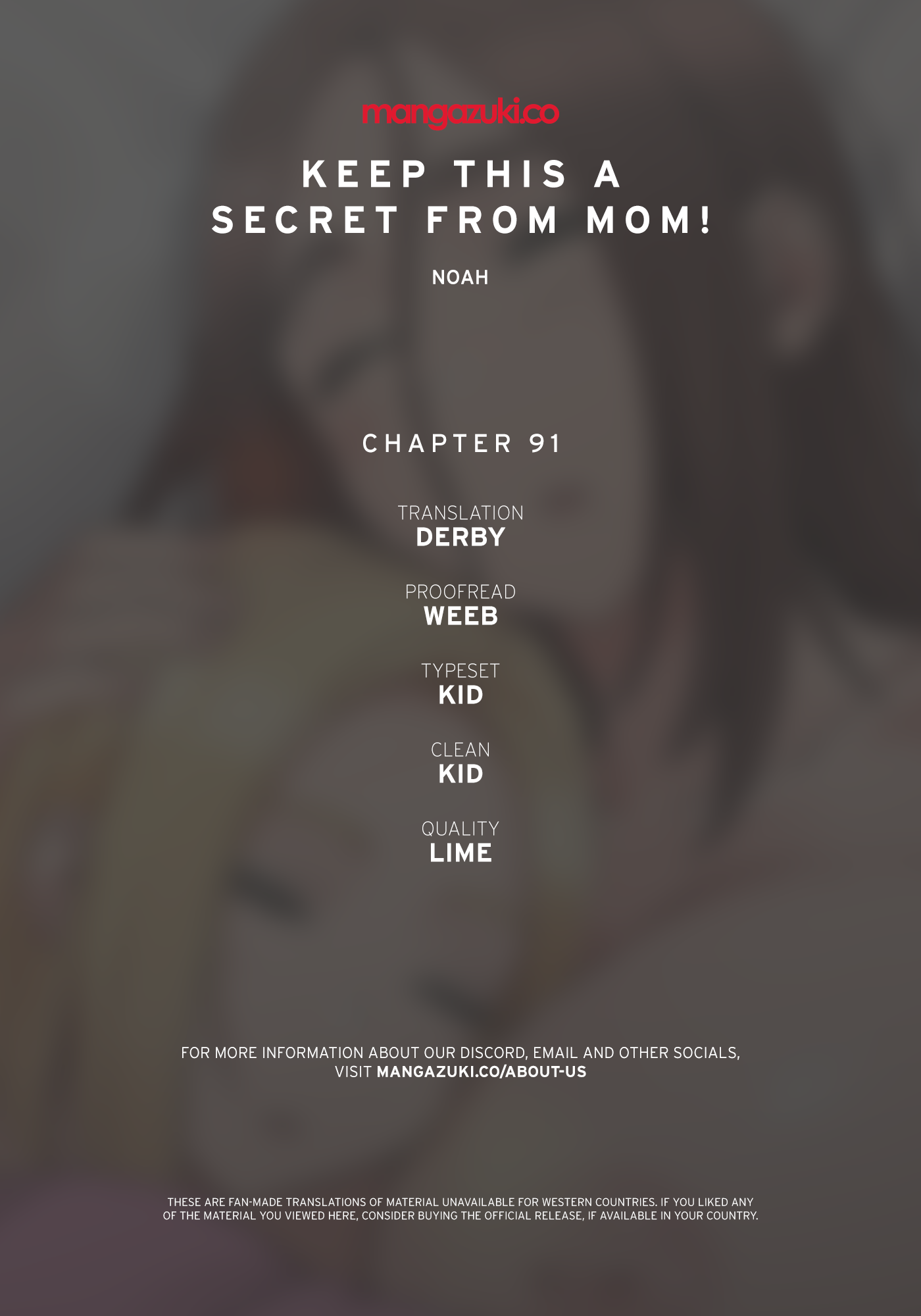 Keep it a secret from your mother Chapter 91 - Manhwa18.com