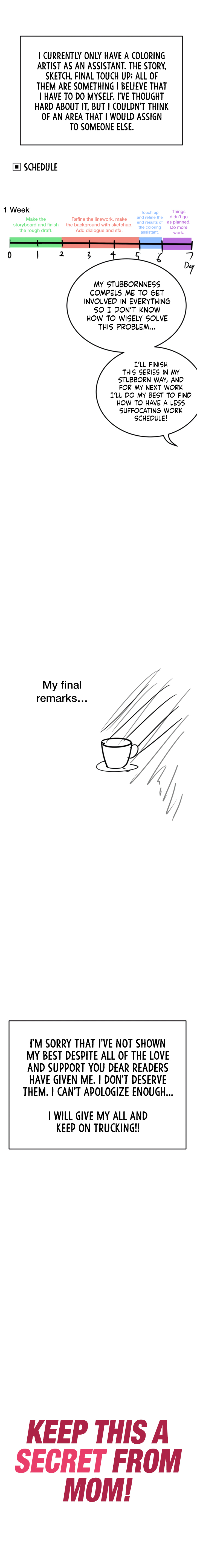 Keep it a secret from your mother Chapter 92.5 - Manhwa18.com